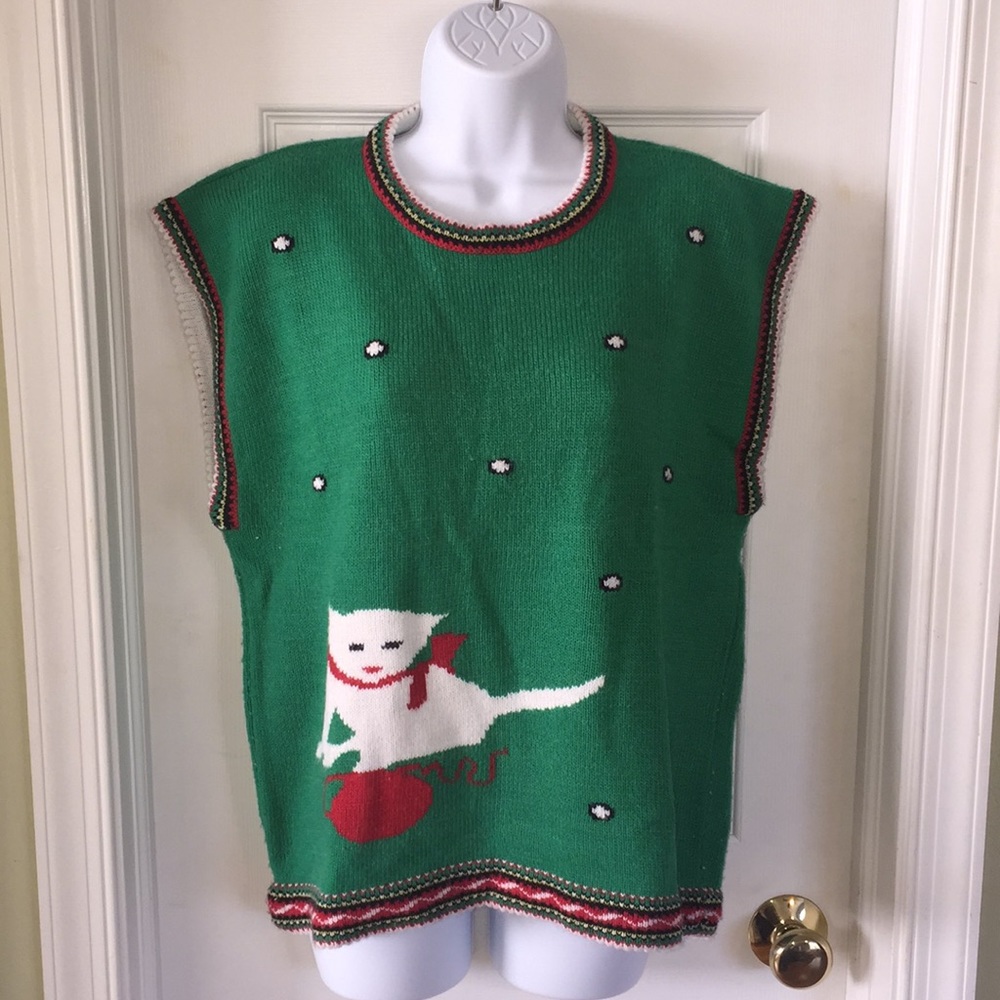 Vintage Ugly Christmas Sweater Lindsey Blake